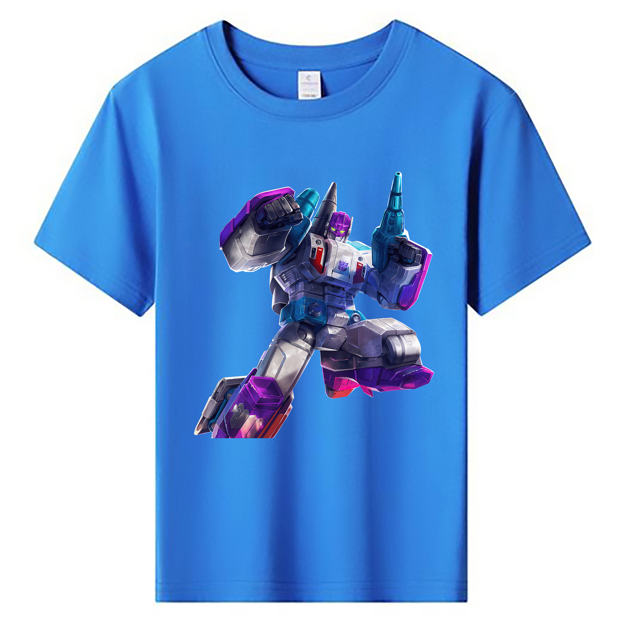 （画像用） Transformers トランスフォーマー 綿100％キッズTシャツ（フロントプリント）